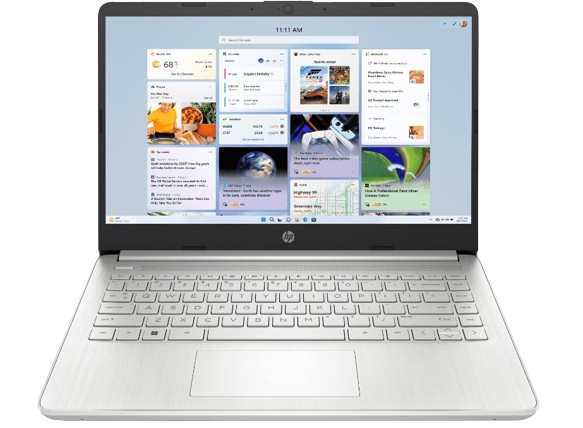 HP NOTEBOOK LAPTOP 14S DQ5115TU I3 SILVER (KI)